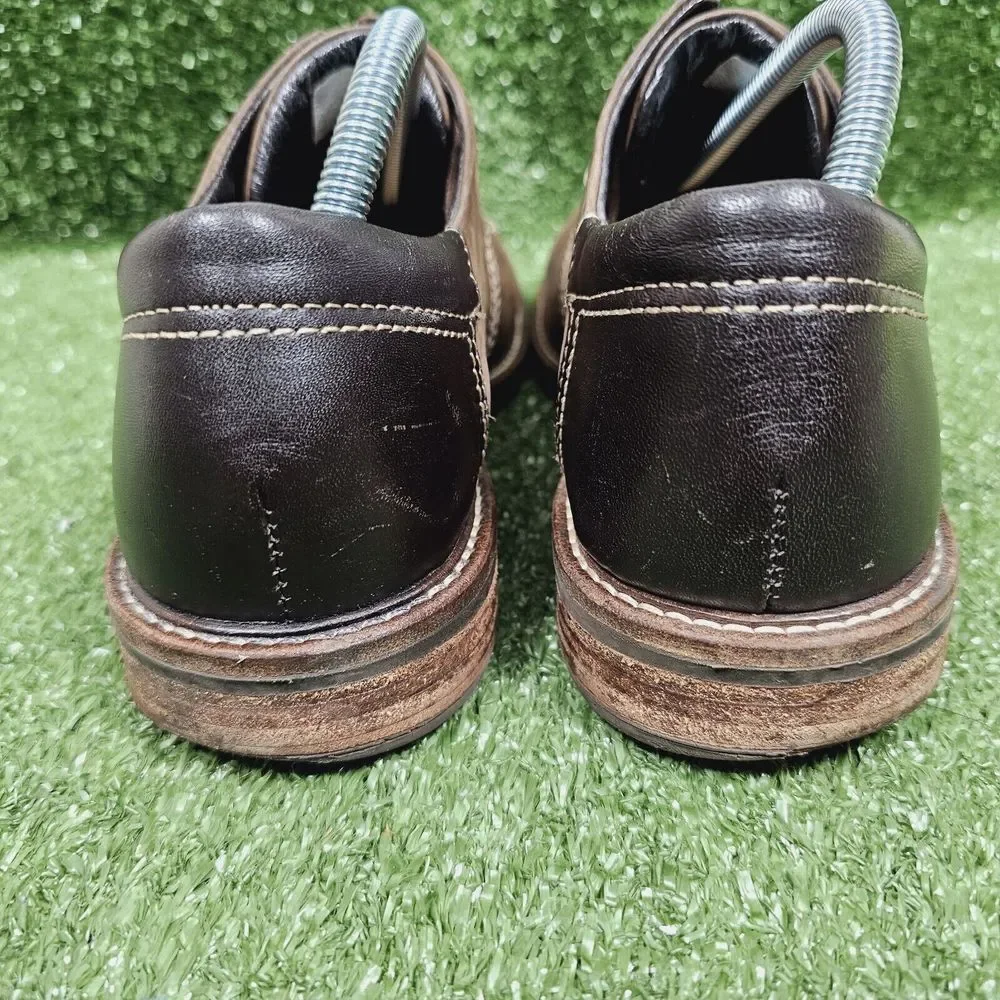 Naot Chief Walnut Brown Leather Oxford Casual Shoes Mens Size‎ EU 41 US 8